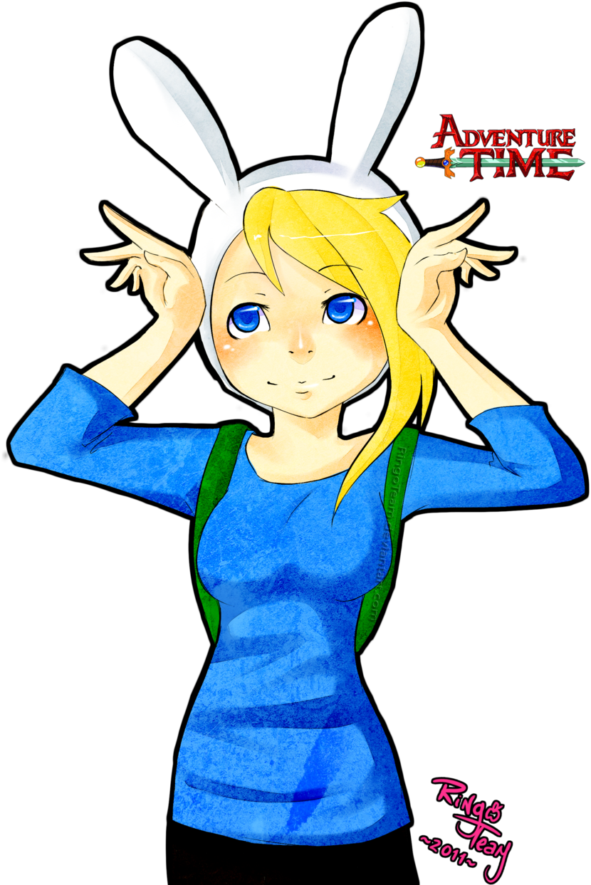 Adventure Time -'fiona The Human' By Ringoteam - Adventure Time With Finn (900x1260)