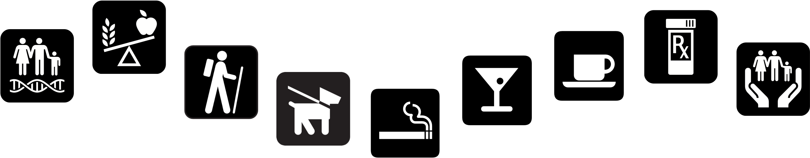 Sfhere Project - Brady Corp 142599 Sign, Social Services With Picto (2683x533)