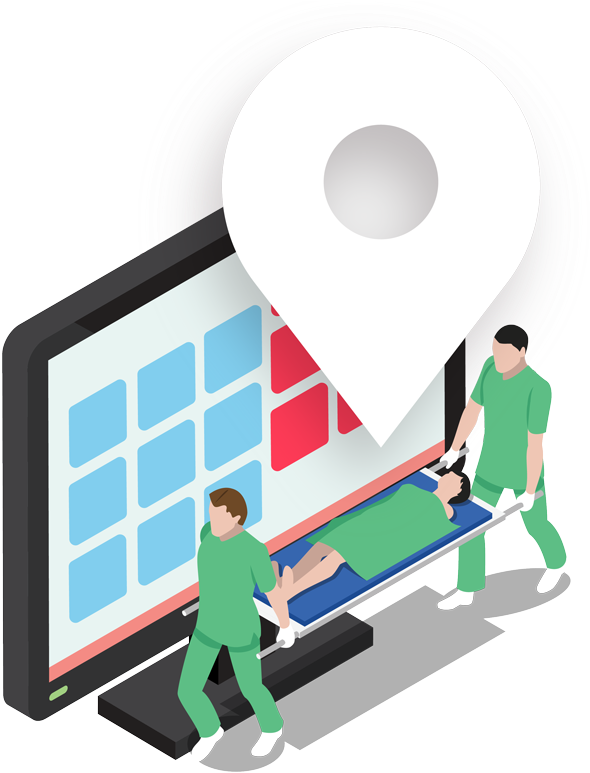 Intelligent Patient Tracking With Smartrack - Illustration (800x800)