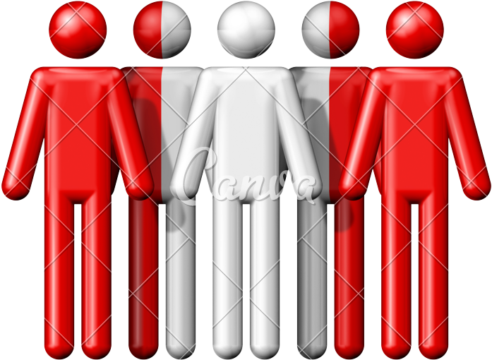 Flag Of Peru On Stick Figure - Explosión Demografica En Guatemala (800x636)