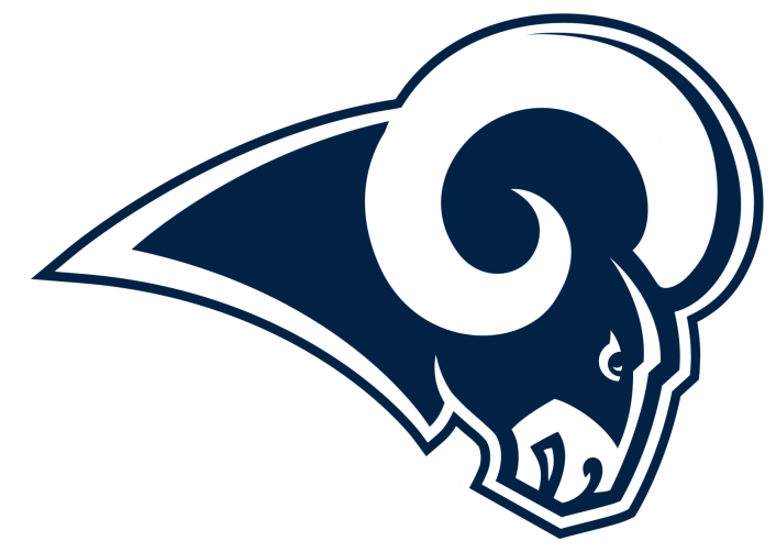 In Addition To A Rocket Arm And Solid Mechanics, Jackson - Los Angeles Rams Logo (775x581)