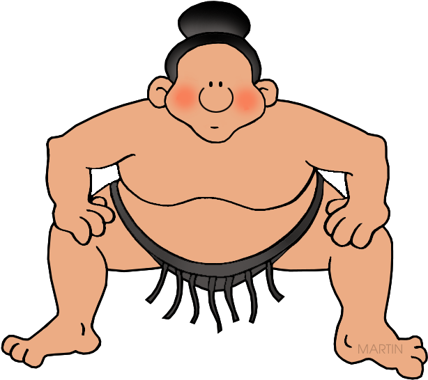 Sumo Wrestler - Small Ubiquitin-related Modifier 1 (648x578)