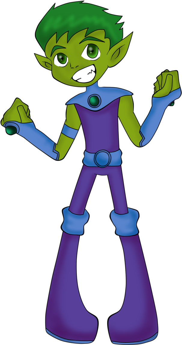 Beast Boy Clip Art Clipart - Beast Boy (900x1239)
