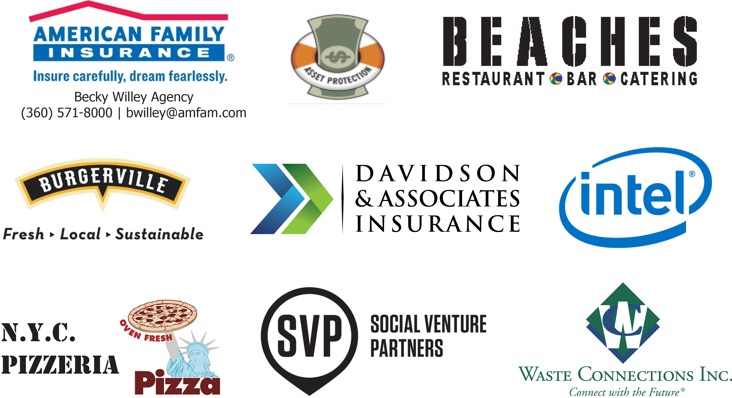 Business Sponsors - - Magnet Llc Promo Year-view Calendar Magnets Sample (3038x1632)