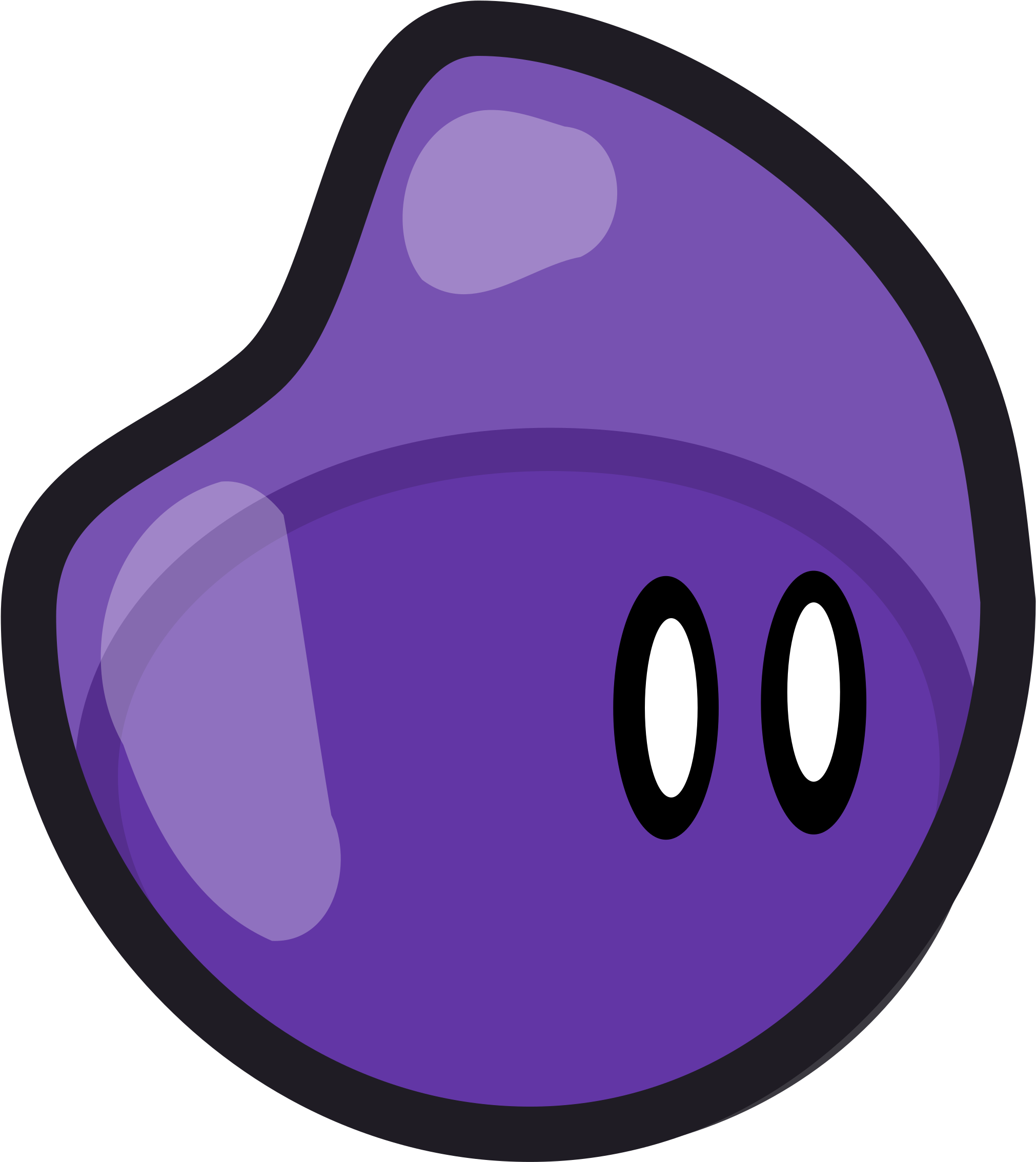 Jelly Clipart Big - Purple Jelly (2400x2400)