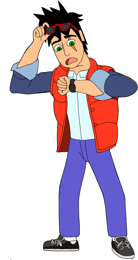 Jeffrey Dragonheart As Marty Mcfly By Renthegodofhumor - Marty Mcfly Clipart Transparent (600x1017)
