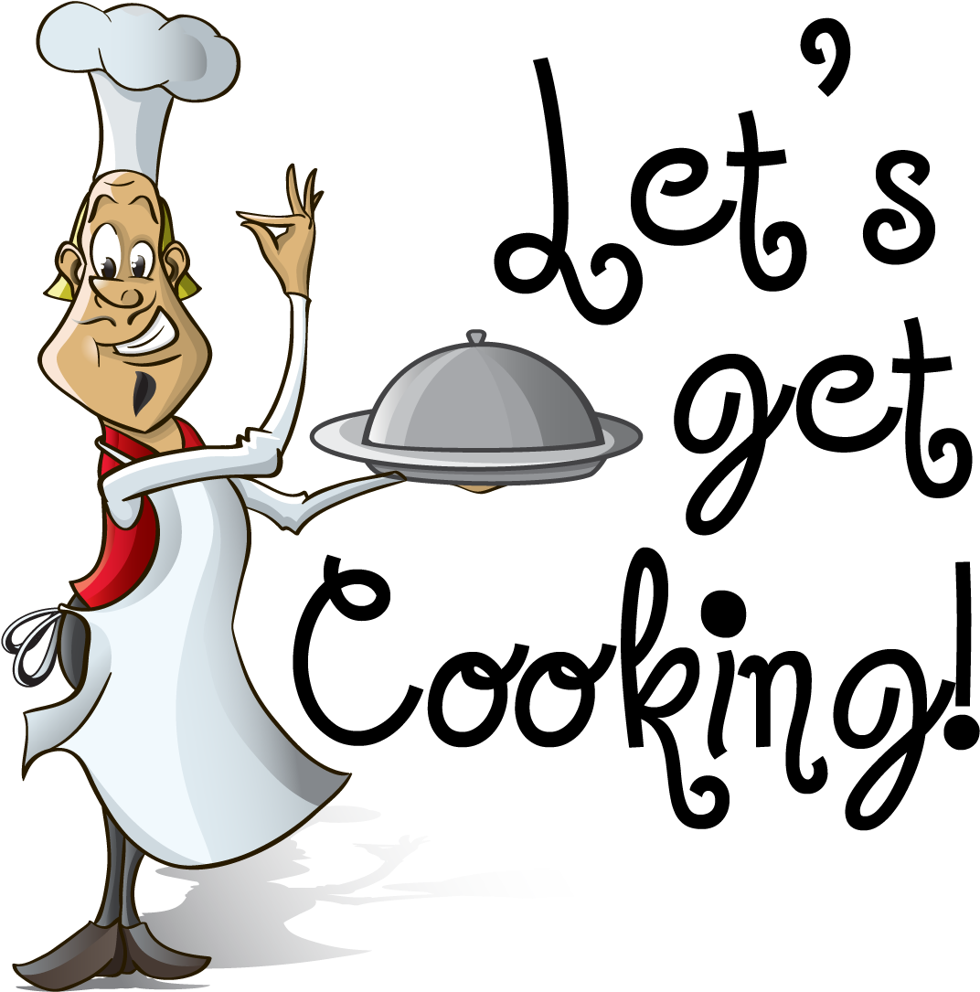 Lets Get Cooking Clipart - Let's Get Cooking (1104x1104)