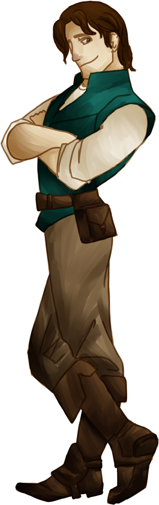 Tangled Flynn Ryder Clip Art - Tangled Flynn Rider (900x1915)