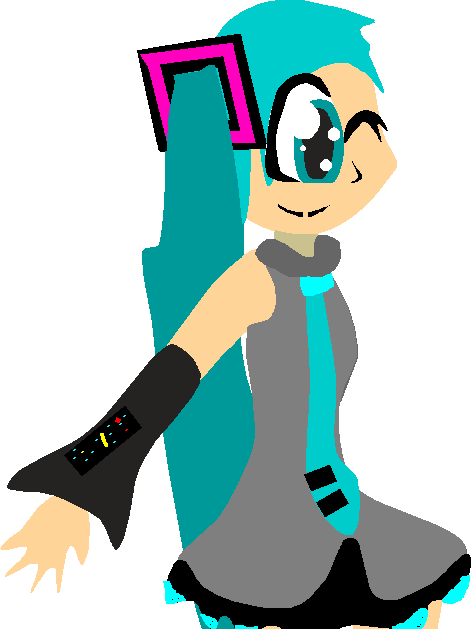 Hatsune Miku Vector Art By Redtem - Hatsune Miku (471x629)