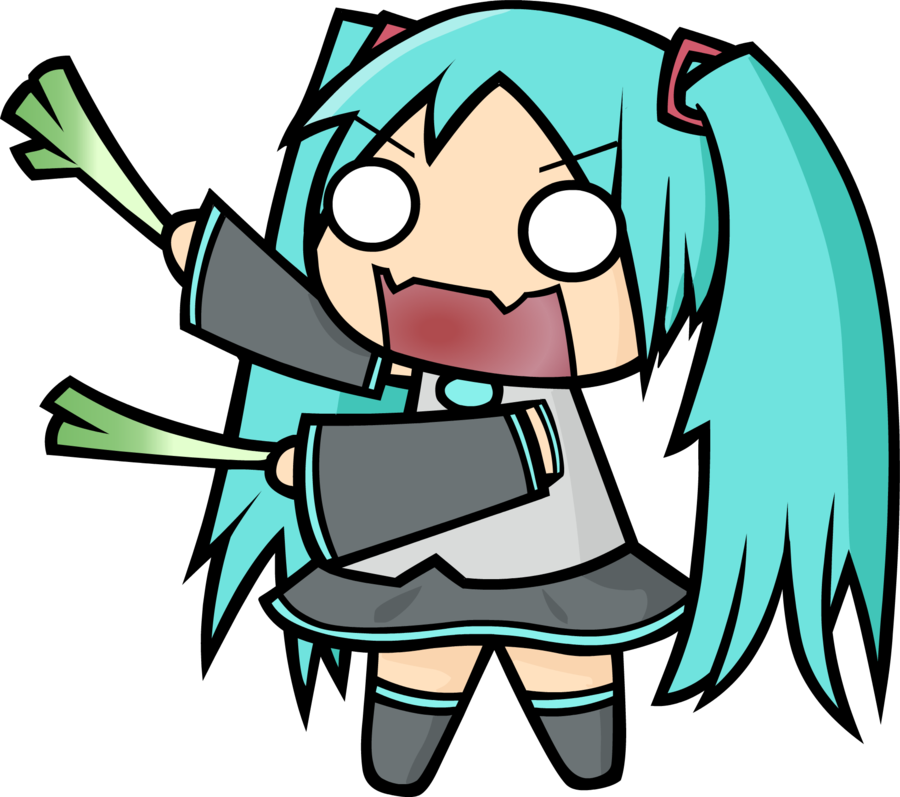 Hatsune Miku By Misstwitchyspaz - Hatsune Miku (900x797)