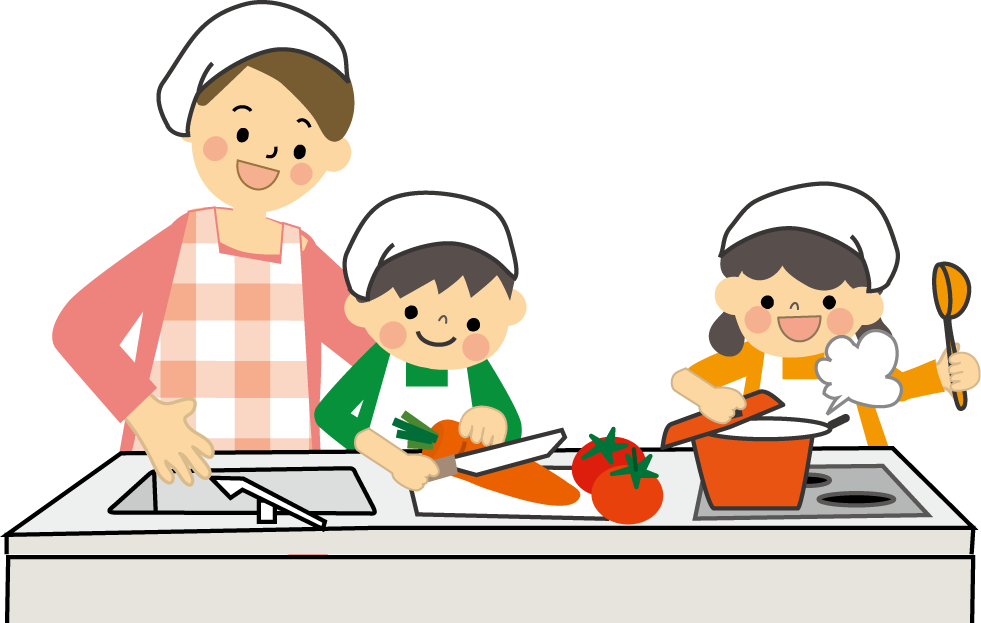 Miraculous Kitchen - Child Cooking Clipart (981x623)