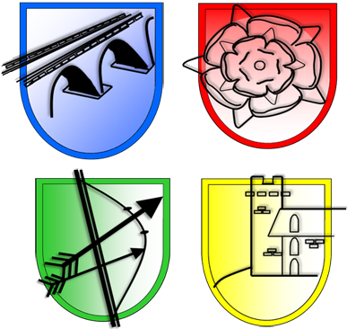 Alderman White School - Logo For School Houses (500x375)