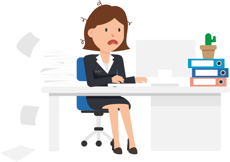 Corporate Woman Being Stressed At Work - Wikimedia Commons (1280x720)
