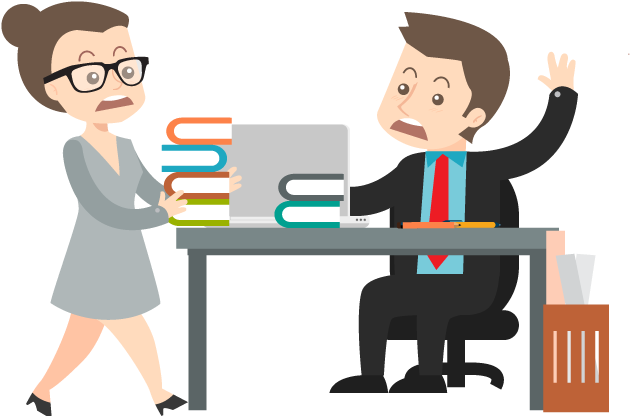 20 Tips To Reduce Stress During Your Translation Work - Cartoon Man Sitting In Chair Png (750x422)