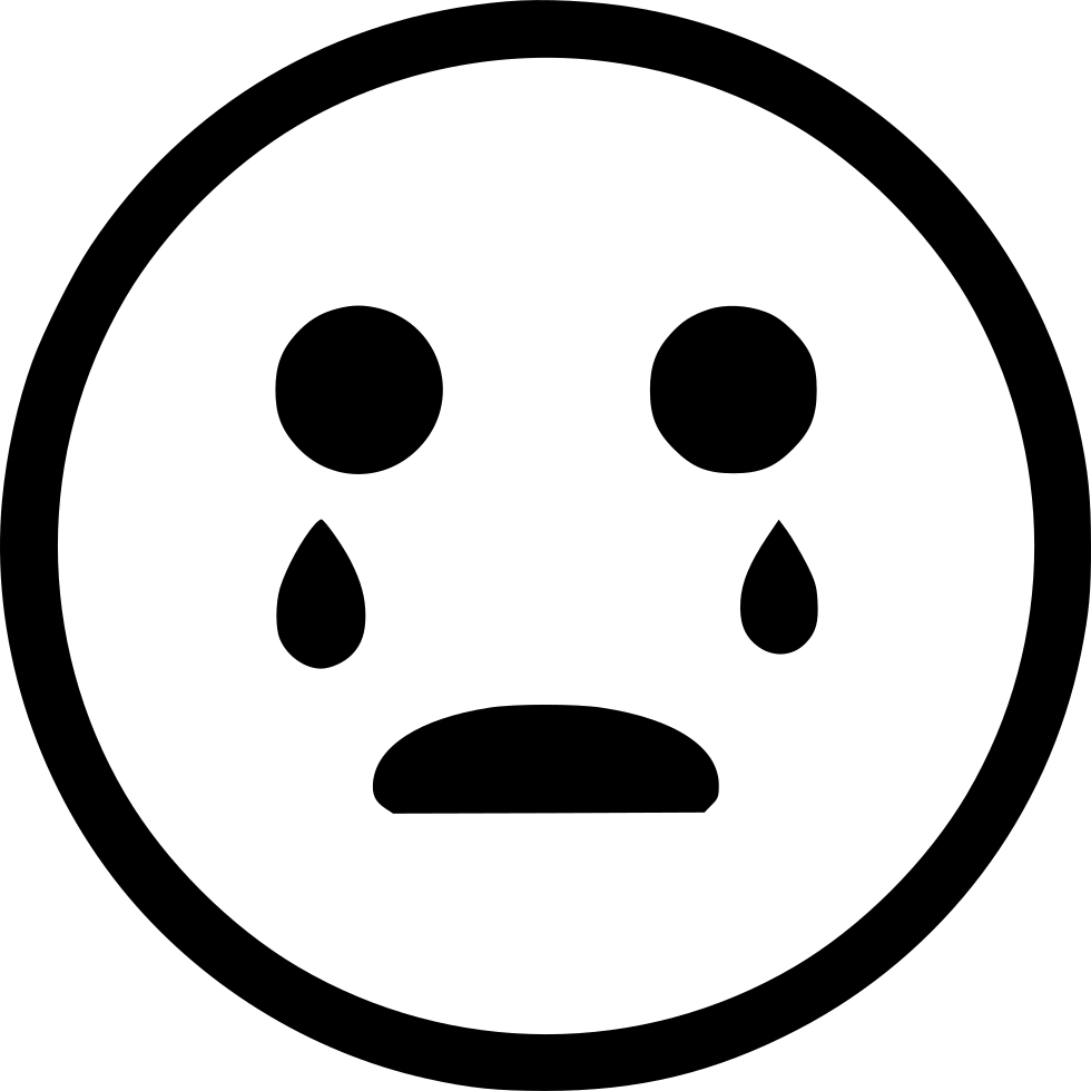 Crying Trouble Stress Smile Smiley Comments - Eintracht Frankfurt (980x980)