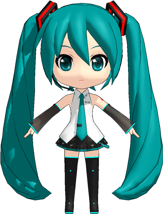 Miku Hatsune V3 - Hatsune Miku (700x900)