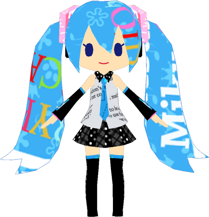 Miku Hatsune Milo - Illustration (700x900)