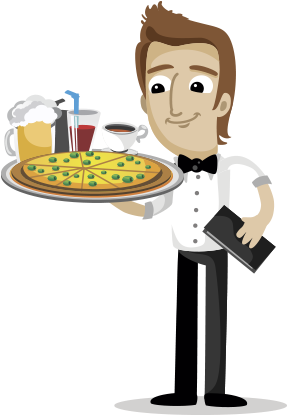 Hypnosis To Manage Stress - Waiter Png (286x439)