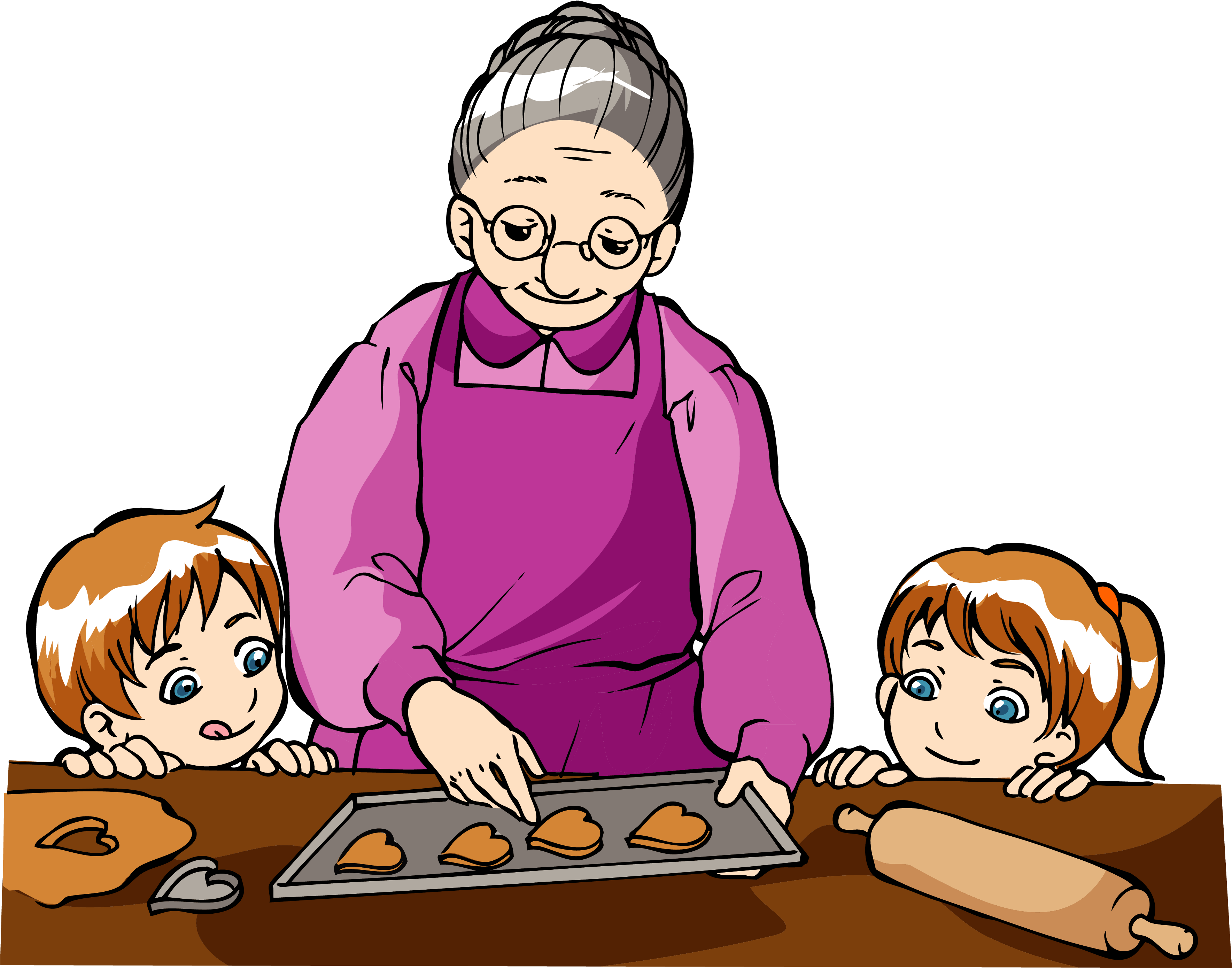 Grandparent Grandma Clipart Explore Pictures - Grandma Clip Art (3544x2785)