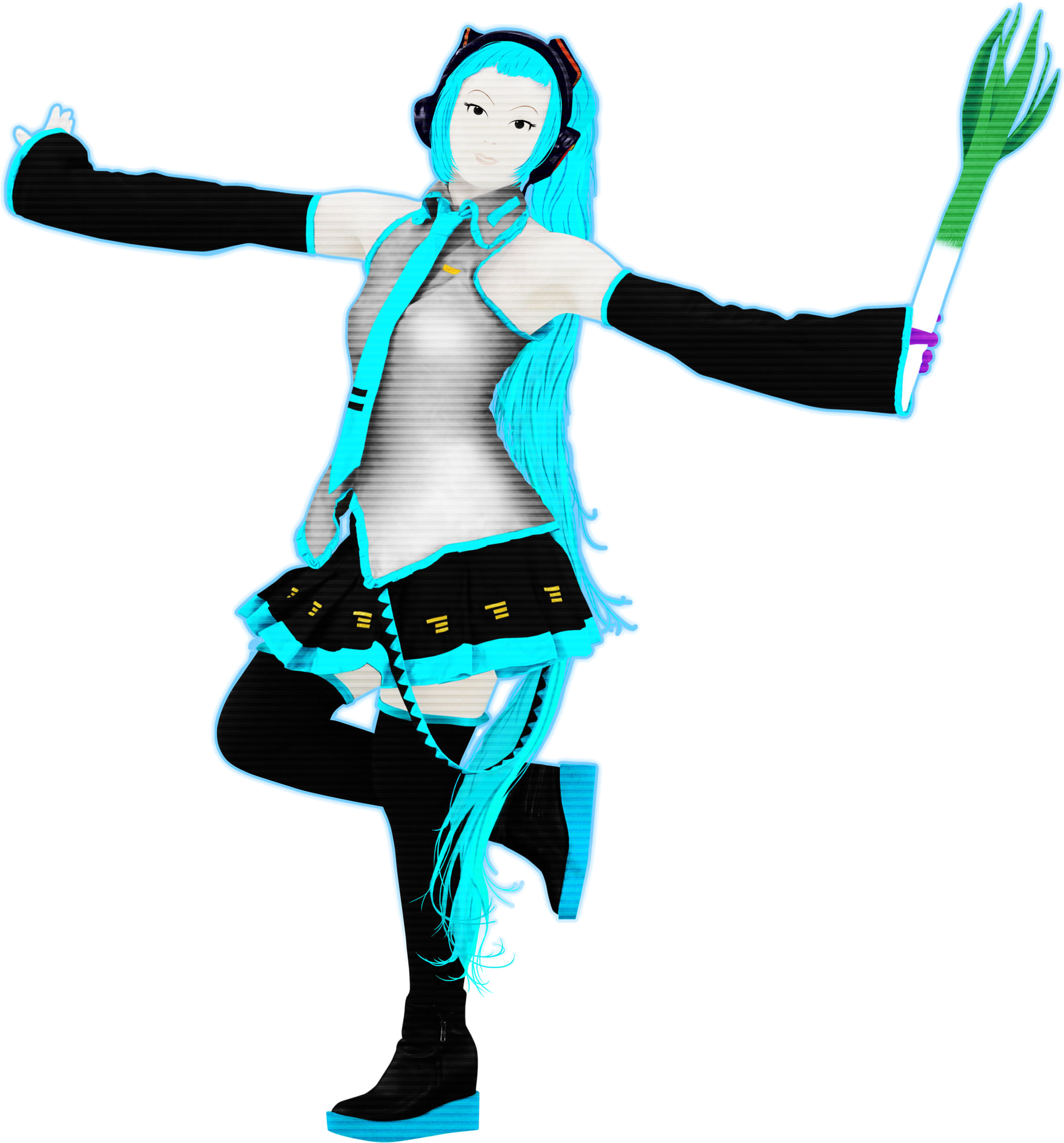 Ievan Polkka Justdance2016 - Just Dance 2016 Hatsune Miku (1967x2048)
