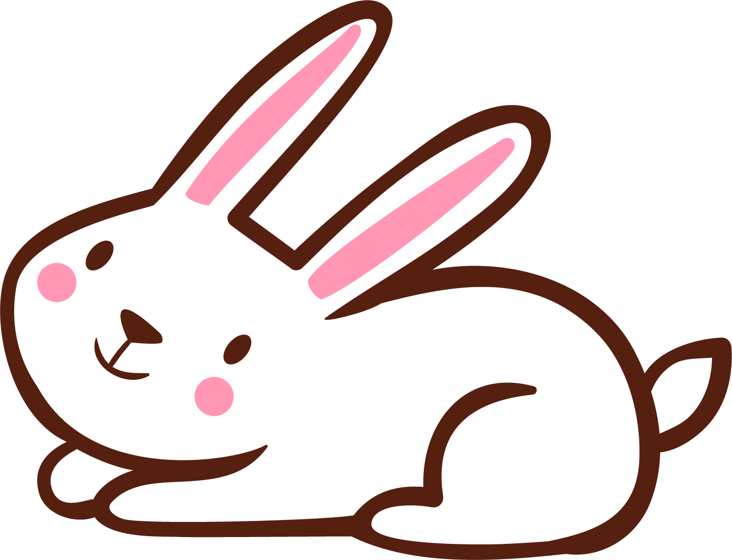 Domestic Rabbit Clip Art - Domestic Rabbit Clip Art (1501x1147)