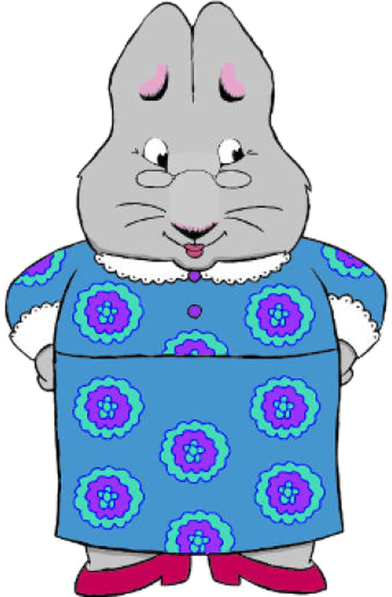 Clip Art - Cartoon Grandmother - Clip Art - Cartoon Grandmother (1095x1195)