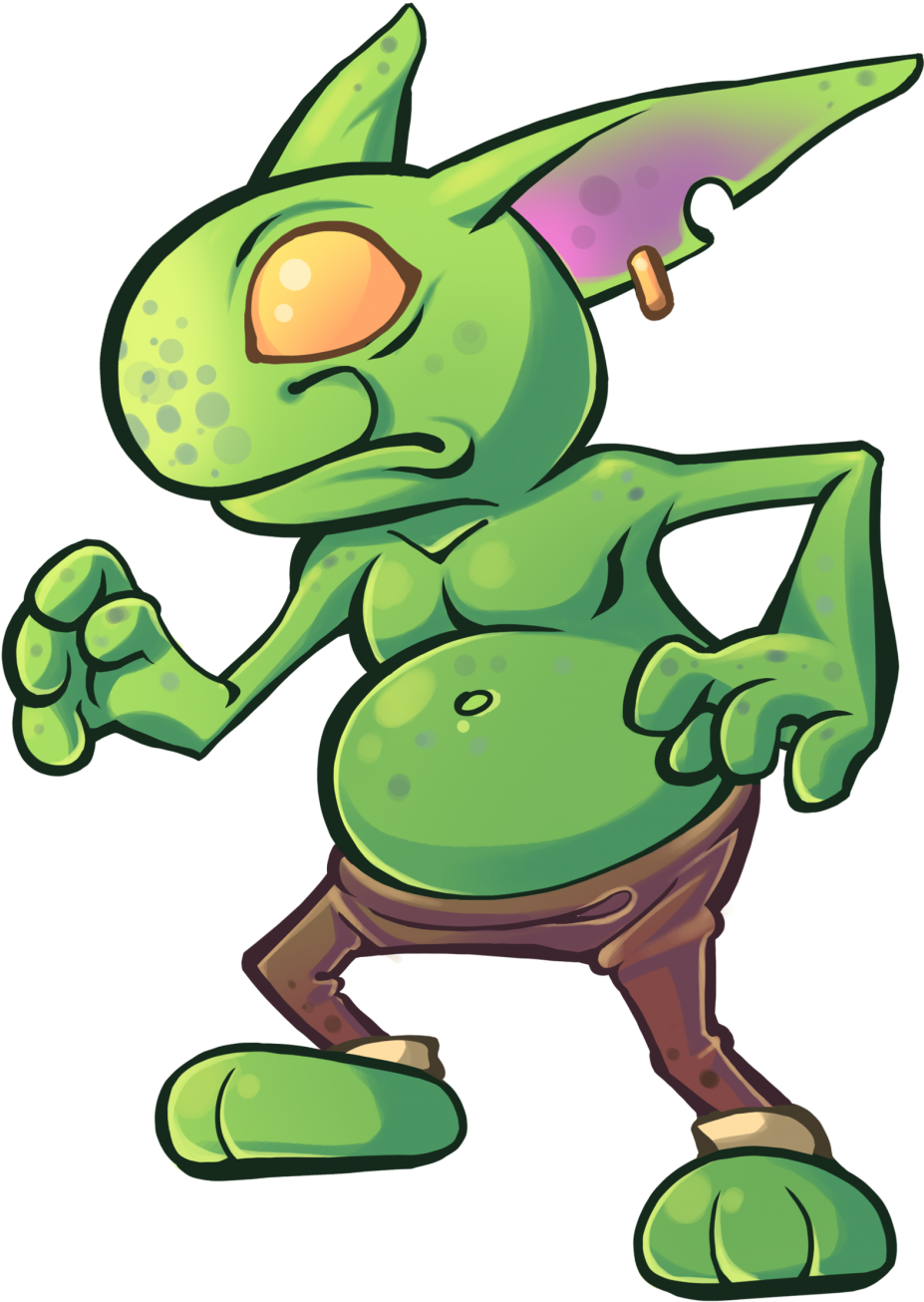 Brave Kingdom Imp By Lauren Fletcher Character Design - Cartoon (1632x2280)