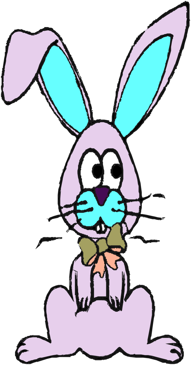 Easter Bunny Color Image - Domestic Rabbit (658x1255)