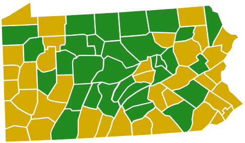 Pennsylvania Democratic Presidential Primary Election - Centre County 2016 Election Results (512x298)