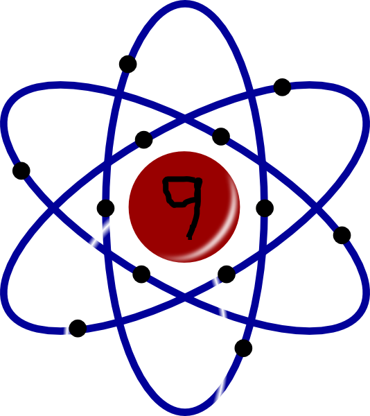 Atom 9 Clip Art At Clker - Imagenes De Atomos Animados (534x600)