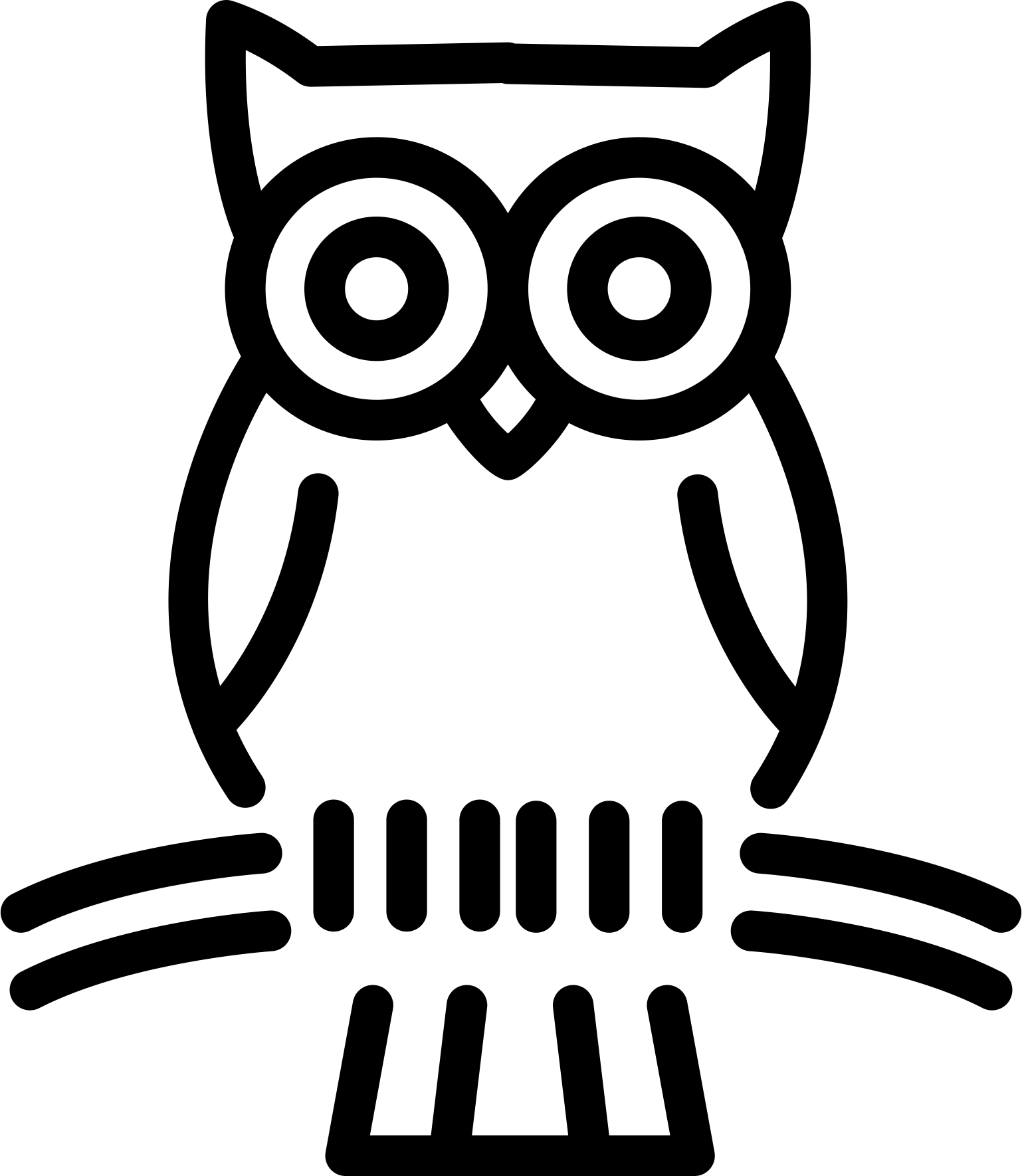 Wise Owl Rubber Stamp - Rubber Stamp (1538x1770)