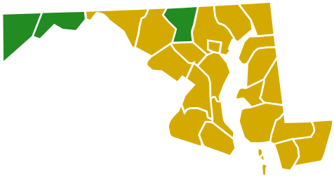 Maryland Democratic Presidential Primary Election Results - 1800 Election Maryland (600x319)