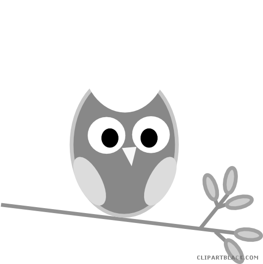 Awesome Owl Animal Free Black White Clipart Images - L Will Miss You (600x533)