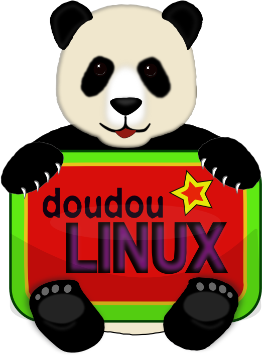 Geek Linux Doudou Logo Contest With Correction To Text - Cartoon (555x757)