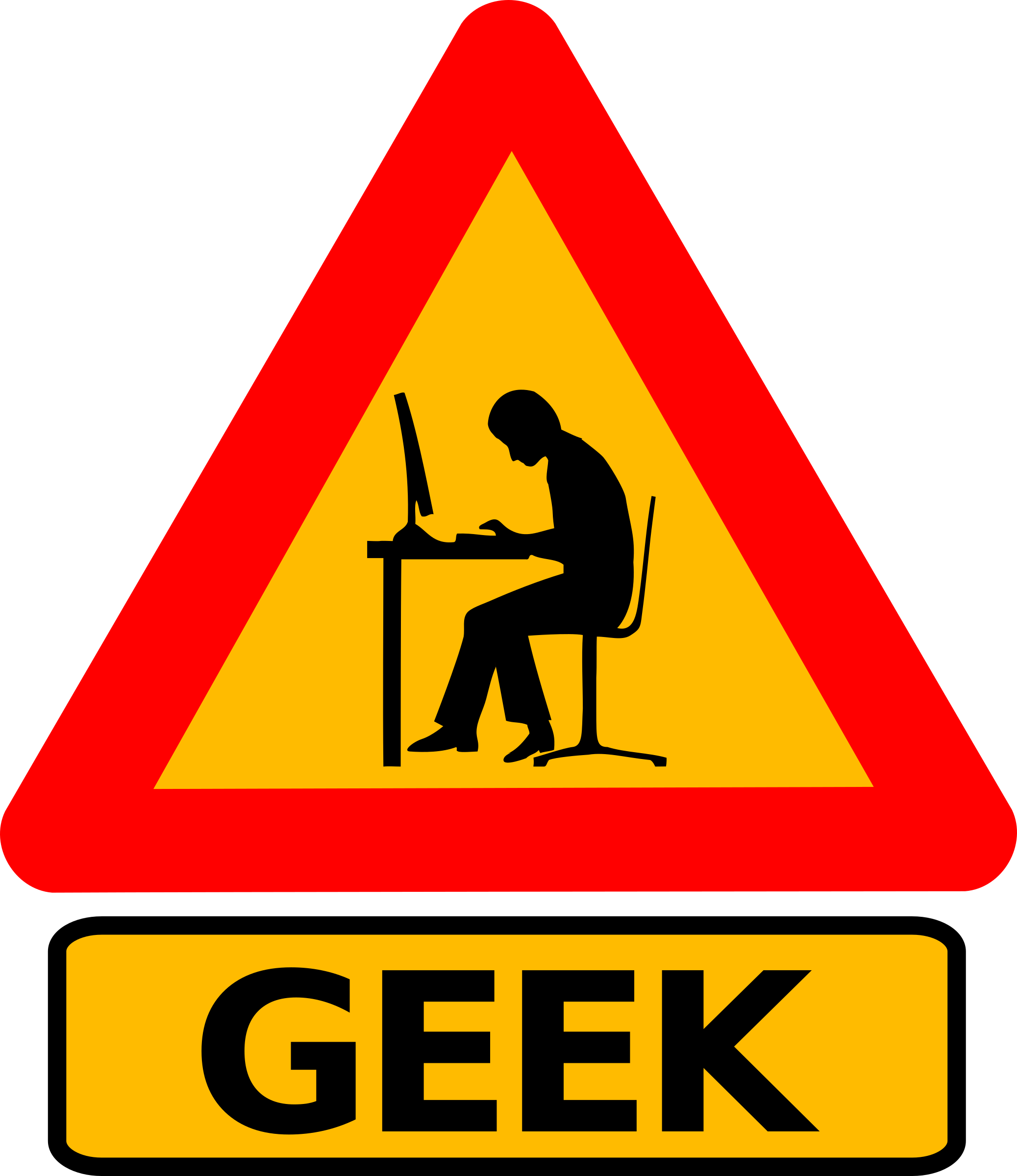 Warning Geek - Don T Like Jazz (2075x2400)