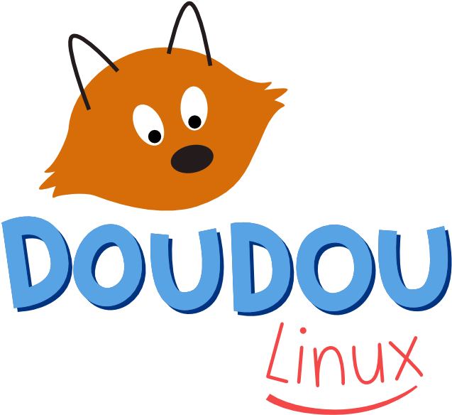 Geek Doudou Linux Logo V 2 Doudoulinux Export 3 Black - Geek Doudou Linux Logo V 2 Doudoulinux Export 3 Black (999x671)