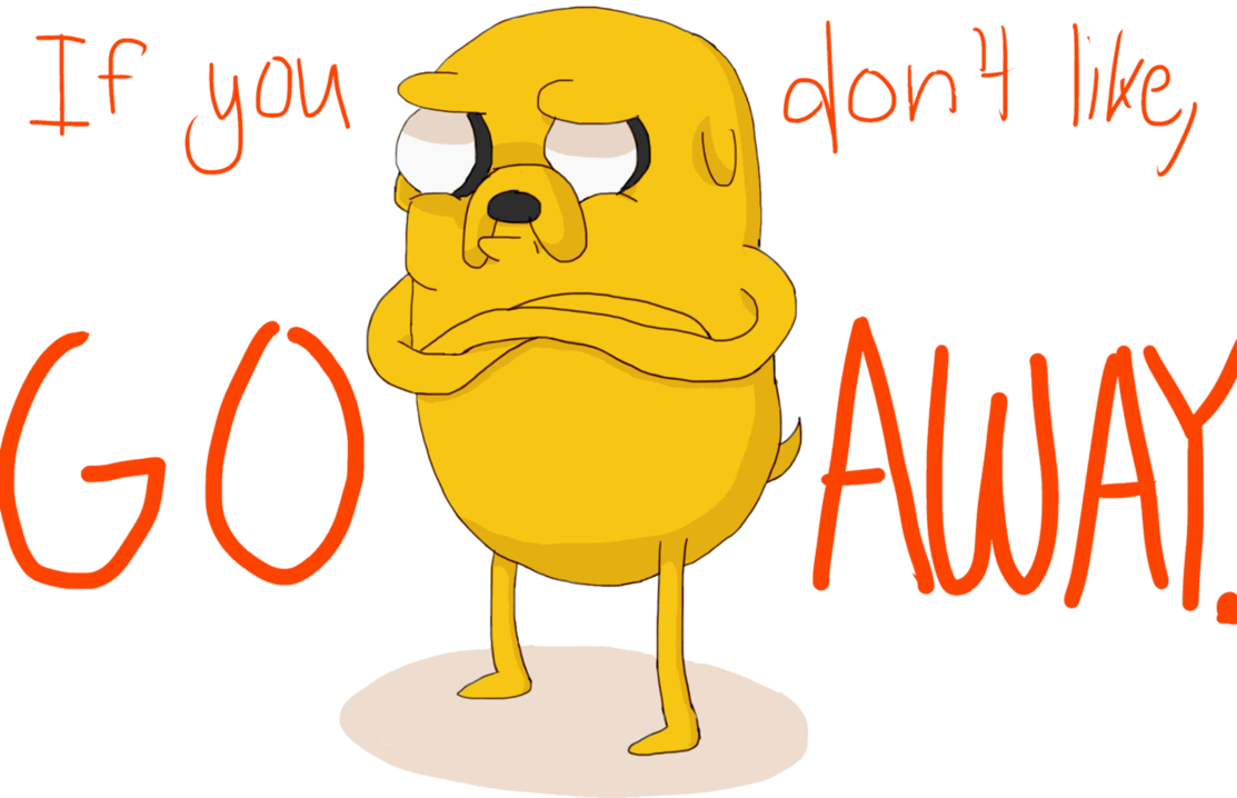Go Away Haters By Eatin Bacon Pancakes - Adventure Time Bacon Pancakes Lyrics (1113x718)