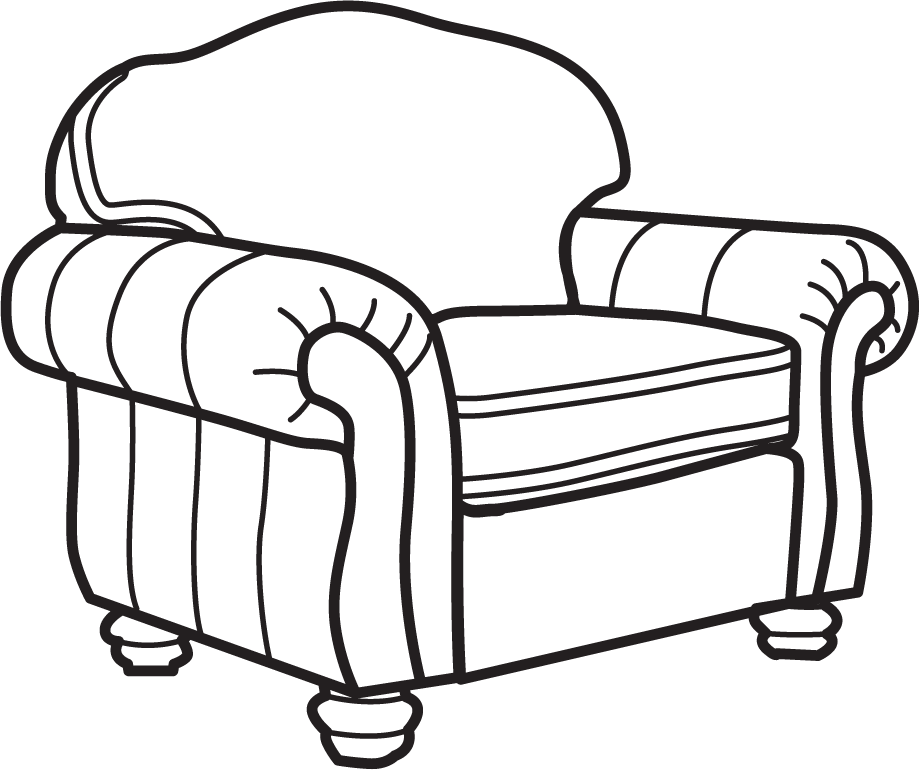 Bexley Leather Chair Without Nailhead Trim - 3646-20 Flexsteel Bexley Leather Loveseat Without Nailhead (919x770)