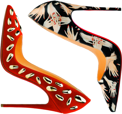 Louboutin's New Collection Of Heels Features Designs - Design (486x457)