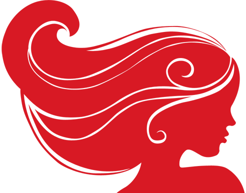 Woman Head Silhouette Vector (491x386)