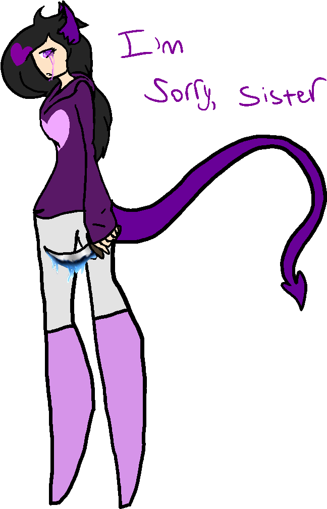 I'm Sorry Sister - Cartoon (735x1027)
