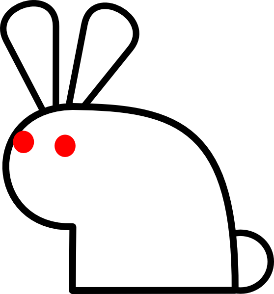 Rabbit Clip Art (558x599)