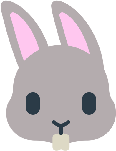 Domestic Rabbit Emoji Easter Bunny Clip Art - Conejo Emoji (512x512)