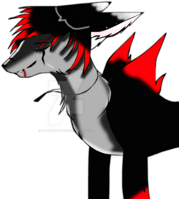I'm Sorry Emo Wolf By Amberpretty17 - Illustration (942x848)