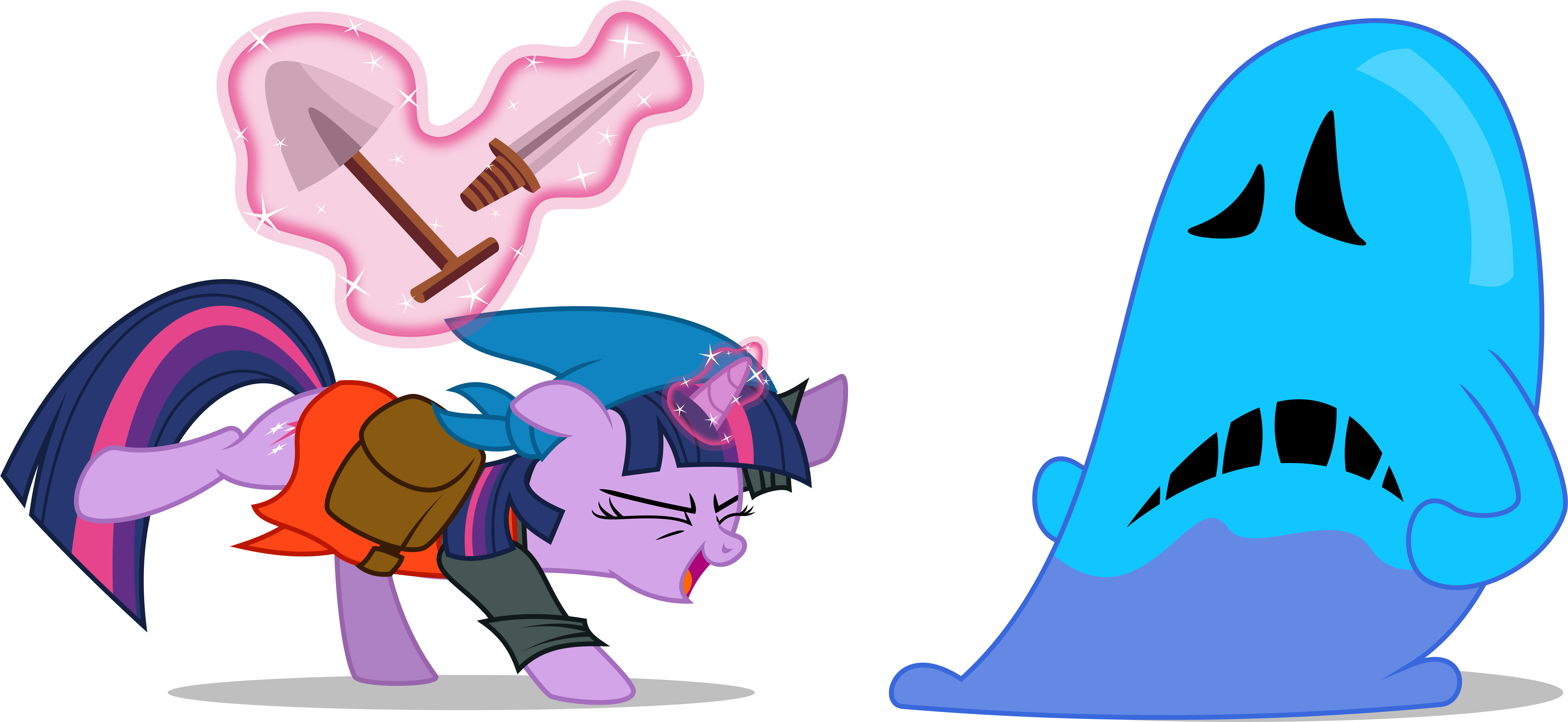 Crypt Of The Bad Necrodancer By Masemj - Crypt Of The Necrodancer Mlp (8718x4000)