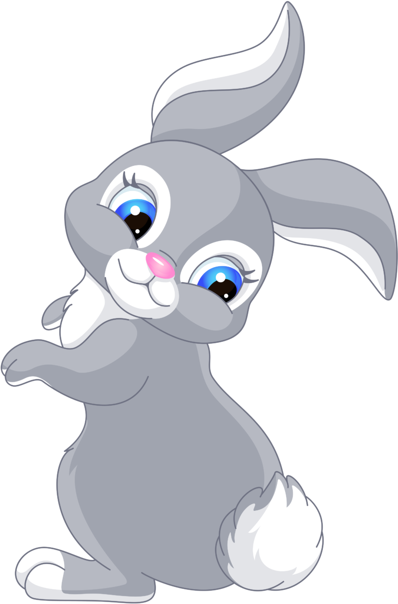 Easter Bunny Rabbit Hare Cartoon Clip Art - Easter Bunny Rabbit Hare Cartoon Clip Art (830x1259)