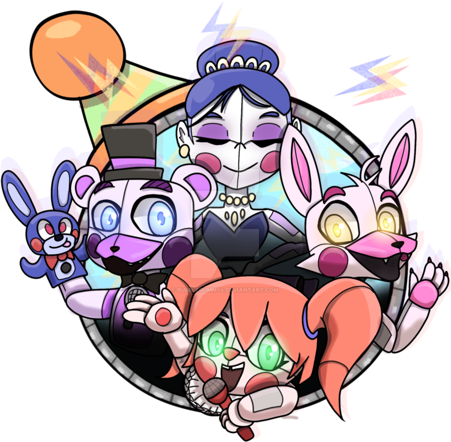 Be/kxmwznripe0 I Love This Song So Much But It Is Messed - Five Nights At Freddy's: Sister Location (894x894)