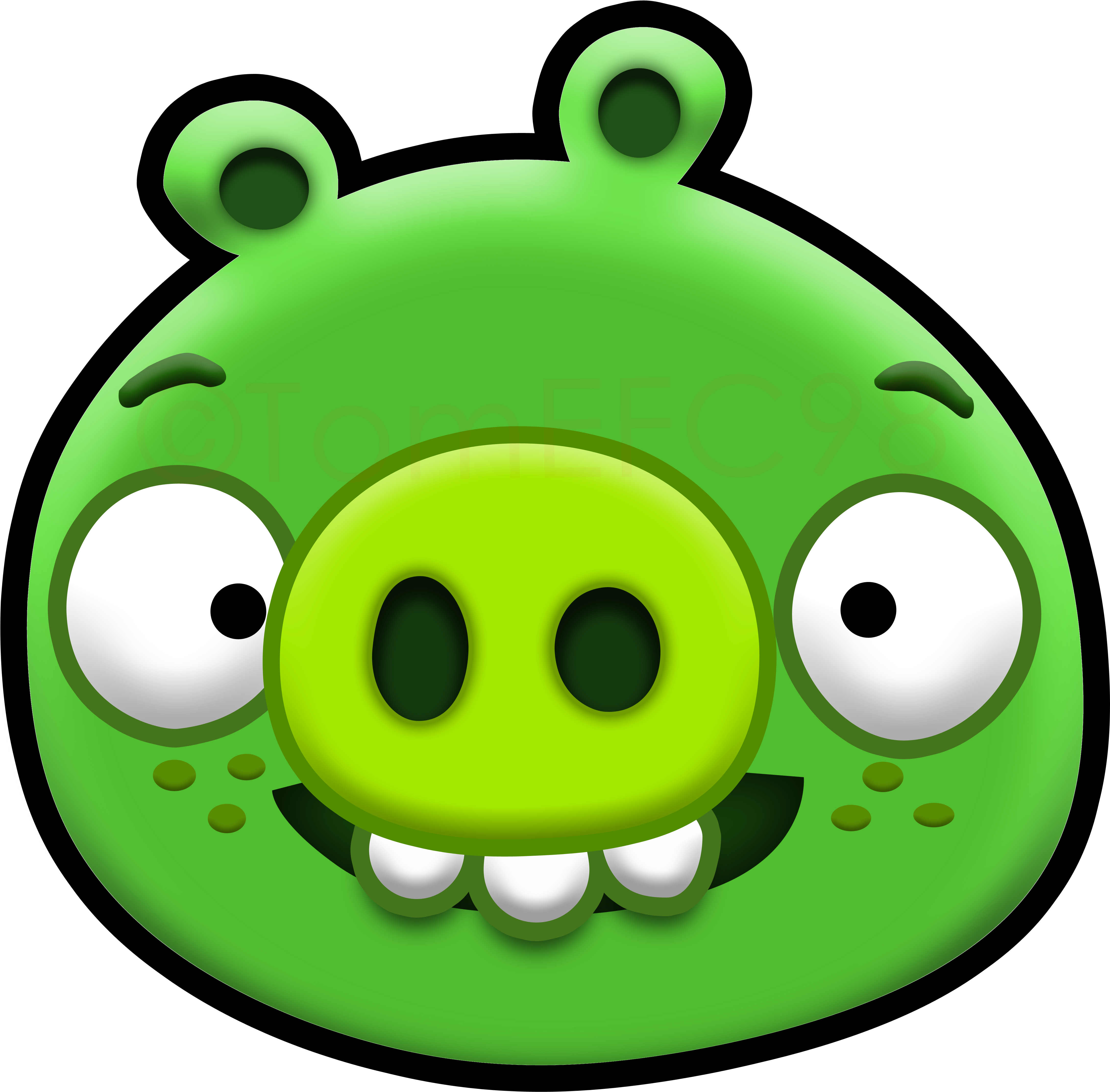 Bad Piggies Solution - Angry Bird Bad Piggy (5000x5000)