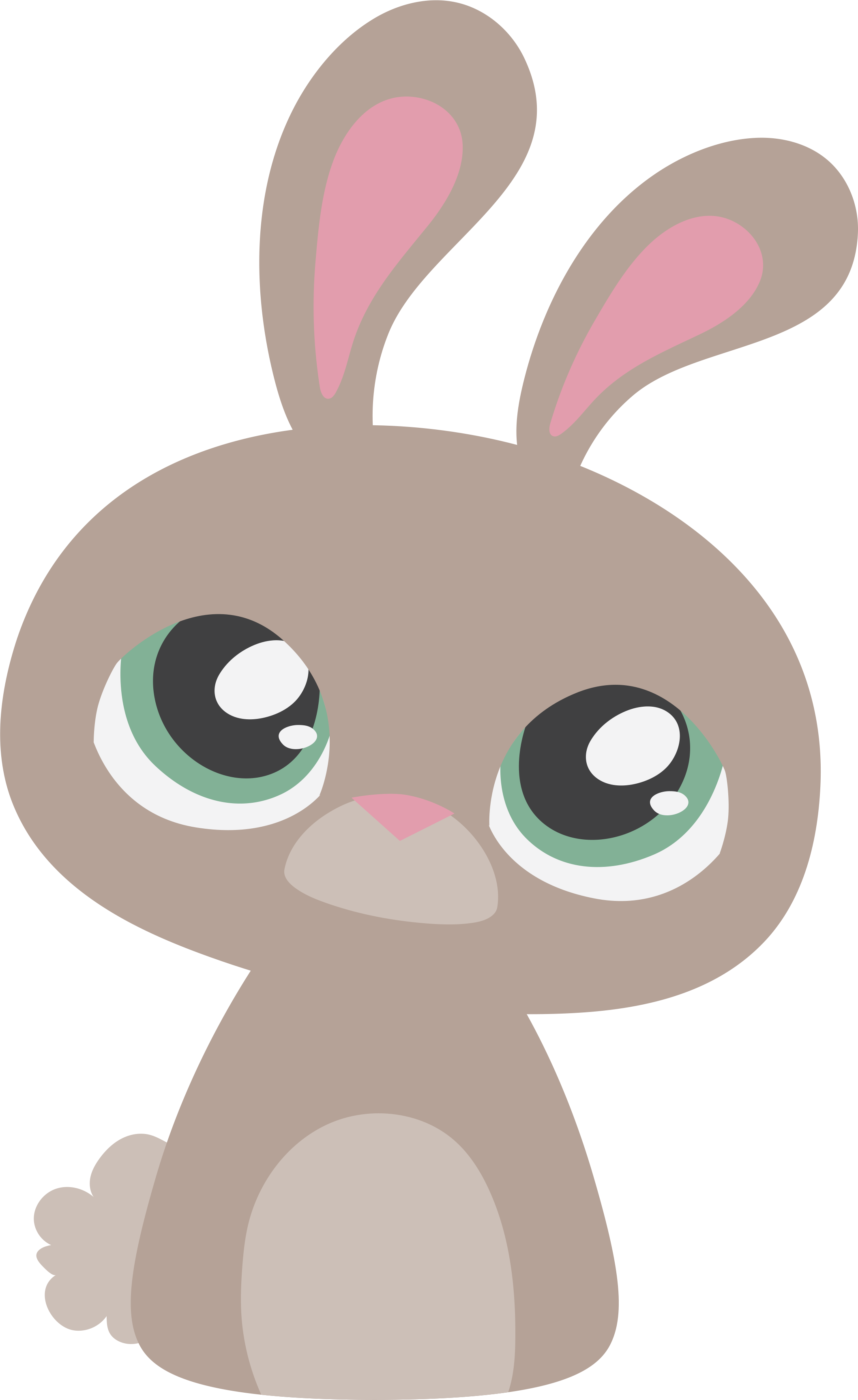 Bunny Skunk Squirrel Raccoon Fox Forest Friends 9pc - Cartoon (2116x3453)