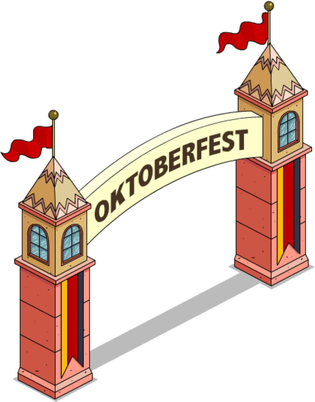 Oktoberfest Gate Complete - Simpsons Tapped Out Oktoberfest (1012x1290)